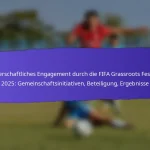 Lektionen aus den FIFA Grassroots Festivals 2025: Erfolge, Herausforderungen, zukünftige Verbesserungen