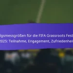 Auswirkungen der FIFA Grassroots-Festivals auf lokale Gemeinschaften im Jahr 2025: Soziale Kohäsion, Engagement, Entwicklung