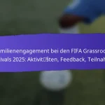 Teilnehmerfeedback von den FIFA Grassroots Festivals 2025: Umfragen, Testimonials, Vorschläge