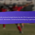Gemeinschaftsfeedback-Mechanismen für die FIFA Grassroots Festivals 2025: Umfragen, Foren, Diskussionen
