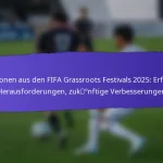 Gemeinschafts-Gesundheitsinitiativen im Zusammenhang mit den FIFA Grassroots Festivals 2025: Programme, Ergebnisse, Engagement