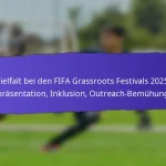 Kulturelle Darstellung bei den FIFA Grassroots Festivals 2025: Lokale Traditionen, Aktivitäten, Präsentationen